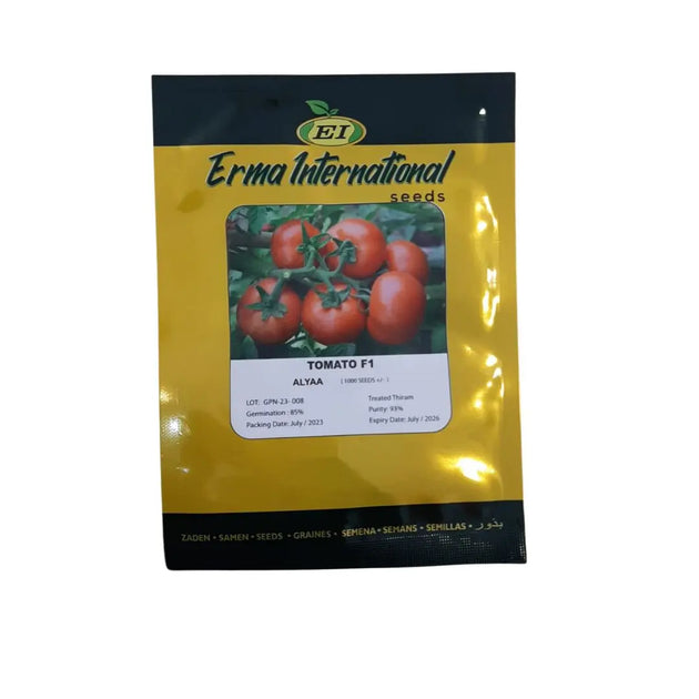 Alyaa Tomato F1 - Erma International Seeds (10 seeds) Erma International Seeds