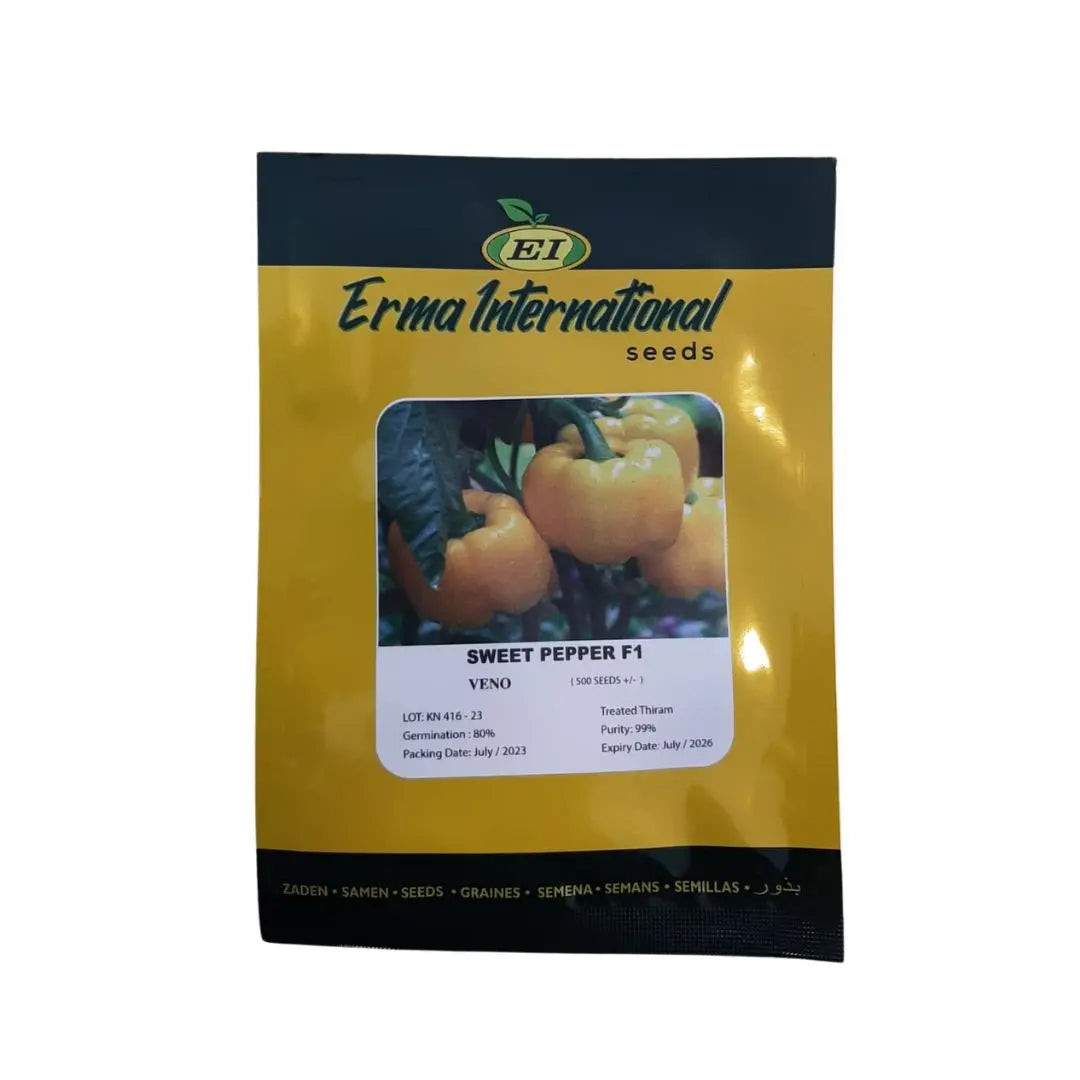 Veno Sweet Pepper F1 - Erma International Seeds (10 seeds) Erma International Seeds