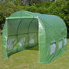 Portable Greenhouse with Zipper Mesh Doors – Large Walk-In Greenhouse MHB Hydroponics
