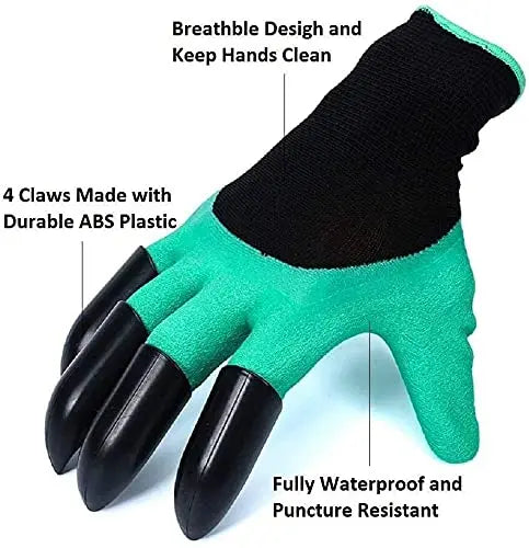 Garden glove with claws MHB Hydroponics
