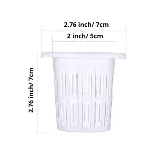Net Pots White MHB Hydroponics