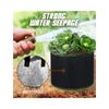Green Threaded Fabric Grow Bags MHB Hydroponics