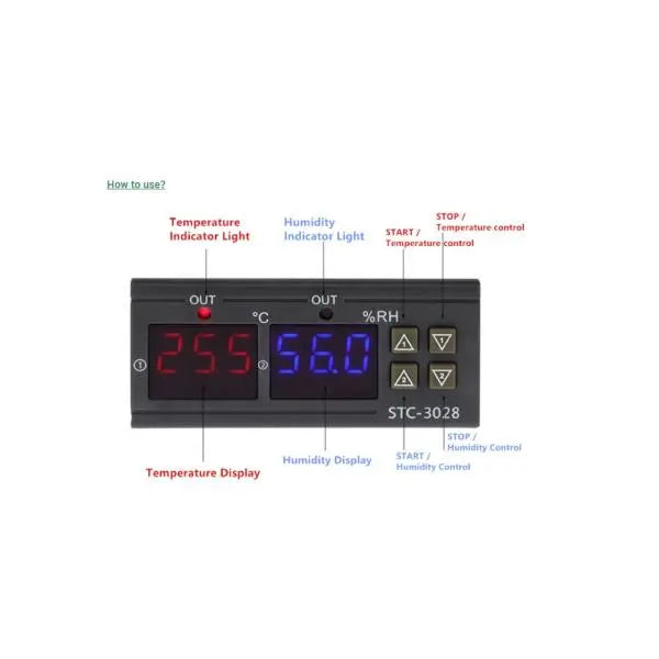 STC-3028 controller MHB Hydroponics
