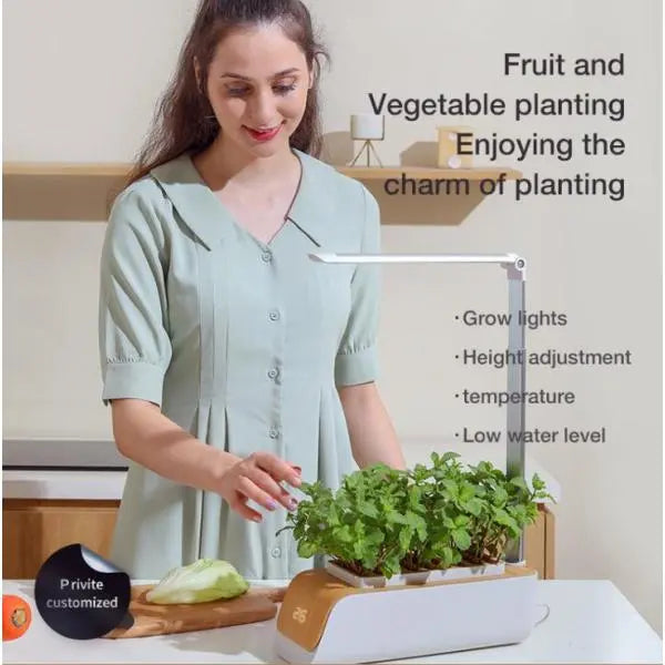 Wooden Indoor Planter MHB Hydroponics