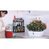Indoor White Hydroponics Growing System (12 pods) MHB Hydroponics