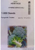 Heritage Hybrid Broccoli - Seminis Seeds (20 seeds) MHB Hydroponics